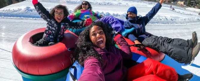 Travel Tahoe : Lake Tahoe Activates : Craft Your Tahoe Escape - Snow Tubing