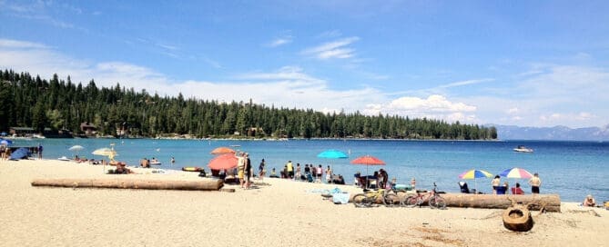 Meeks Bay Campground Lake Tahoe
