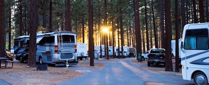 Zephyr Cove Campground Lake Tahoe