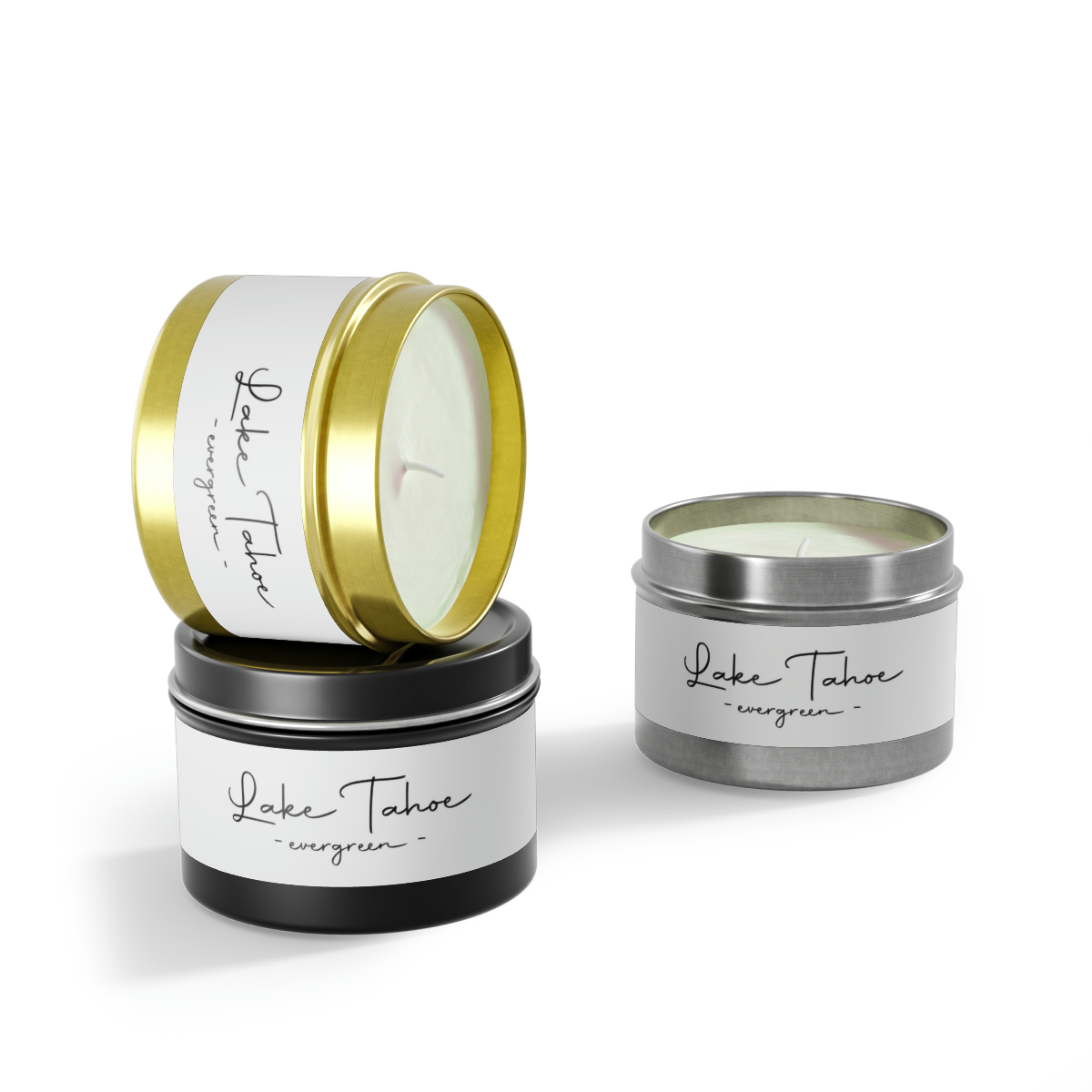 Lake Tahoe : Evergreen Candle - Image 42