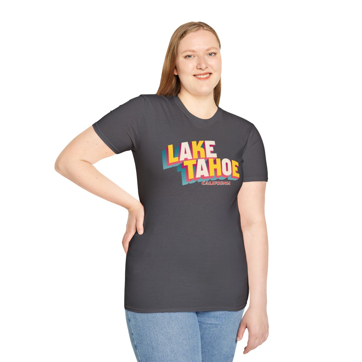 Lake Tahoe Retro T-Shirt - Image 65
