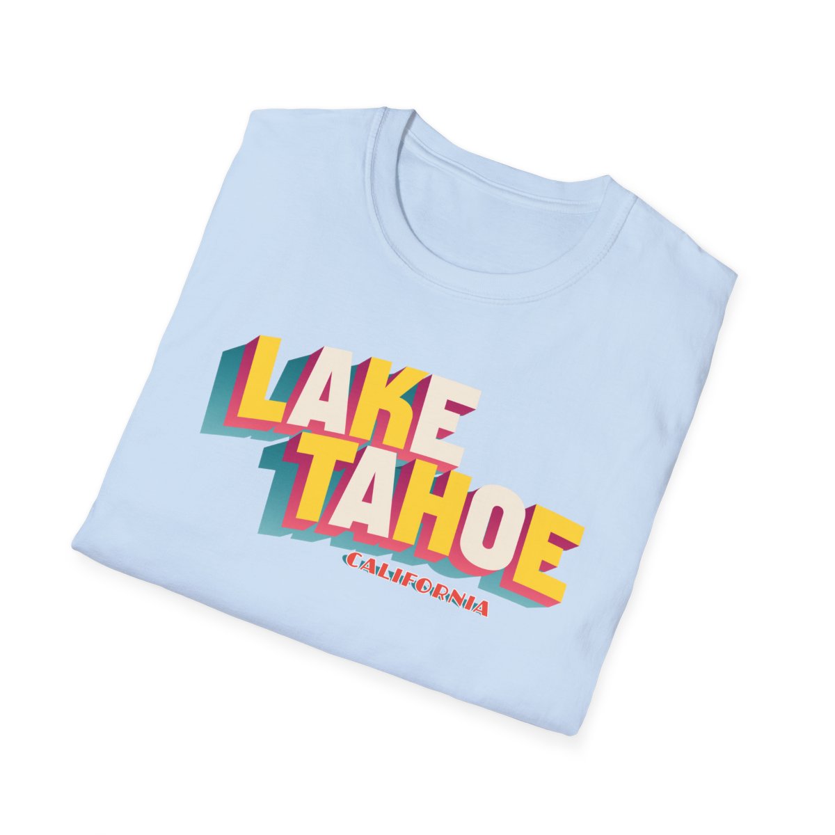 Lake Tahoe Retro T-Shirt - Image 4