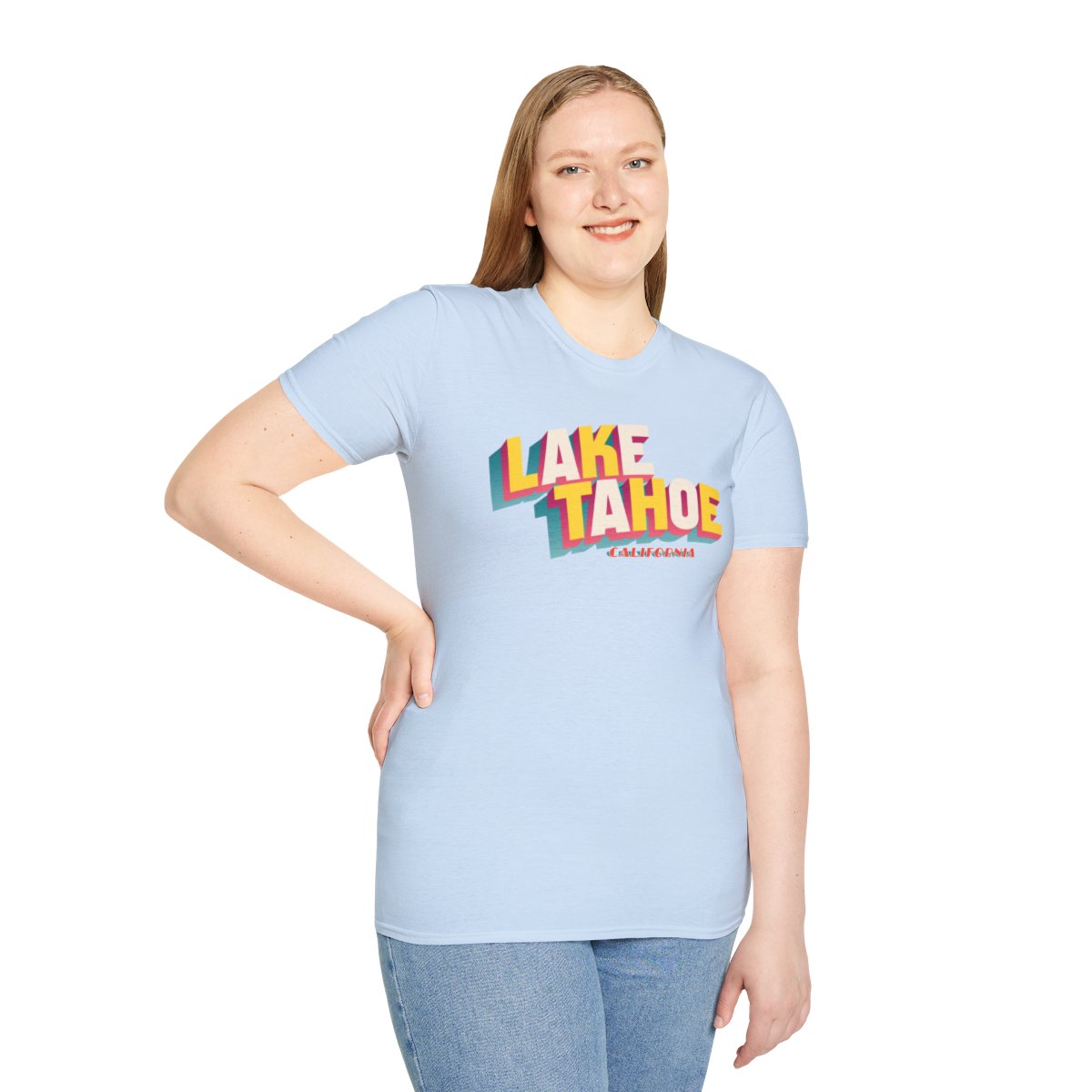 Lake Tahoe Retro T-Shirt - Image 5