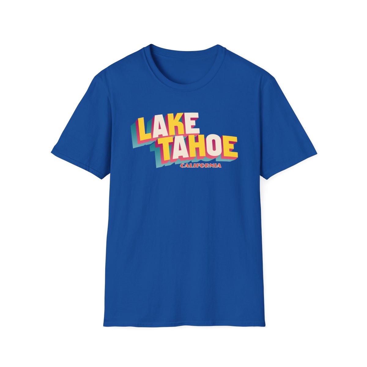 Lake Tahoe Retro T-Shirt - Image 73