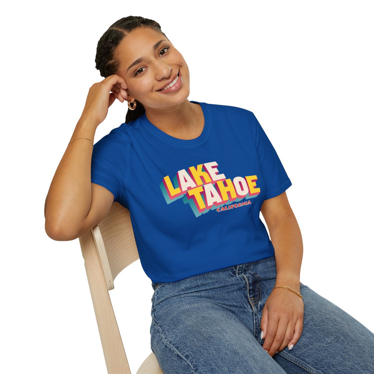 Lake Tahoe Retro T-Shirt - Image 82