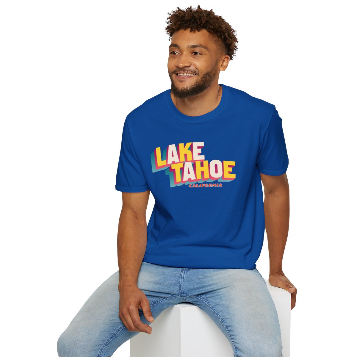 Lake Tahoe Retro T-Shirt - Image 84