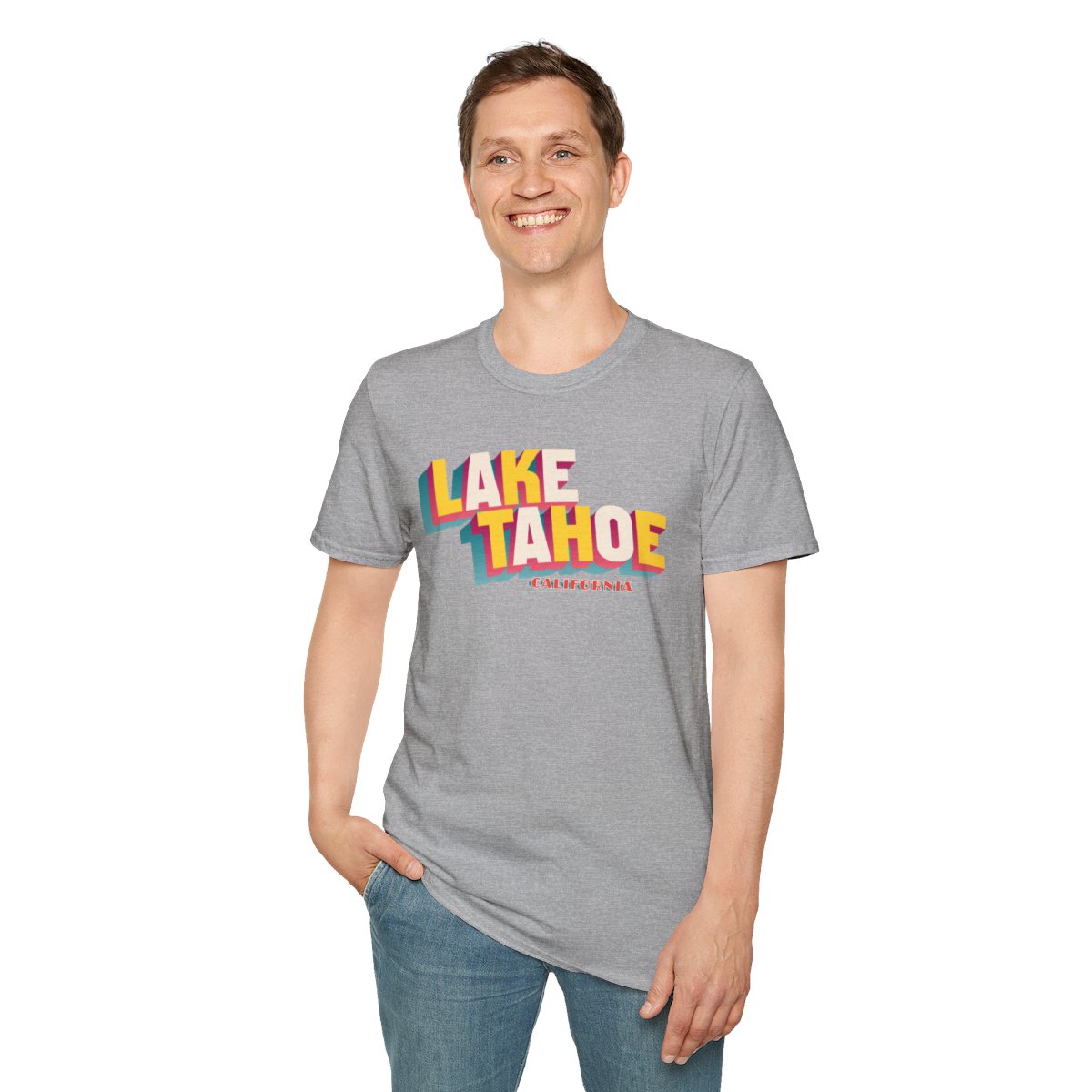 Lake Tahoe Retro T-Shirt - Image 31