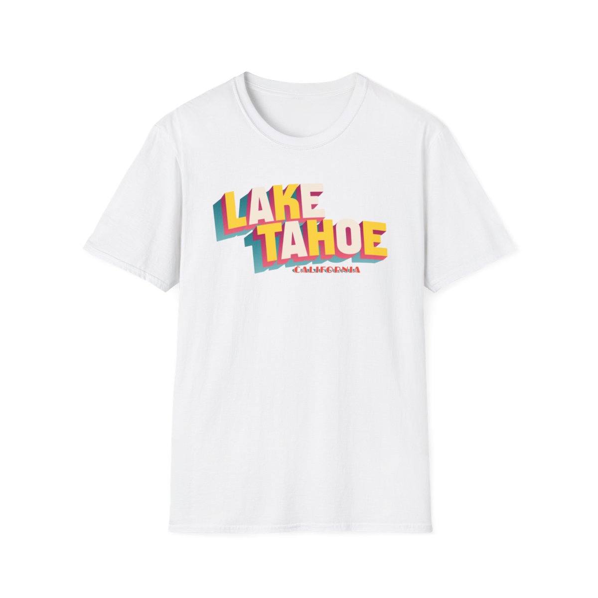 Lake Tahoe Retro T-Shirt - Image 13