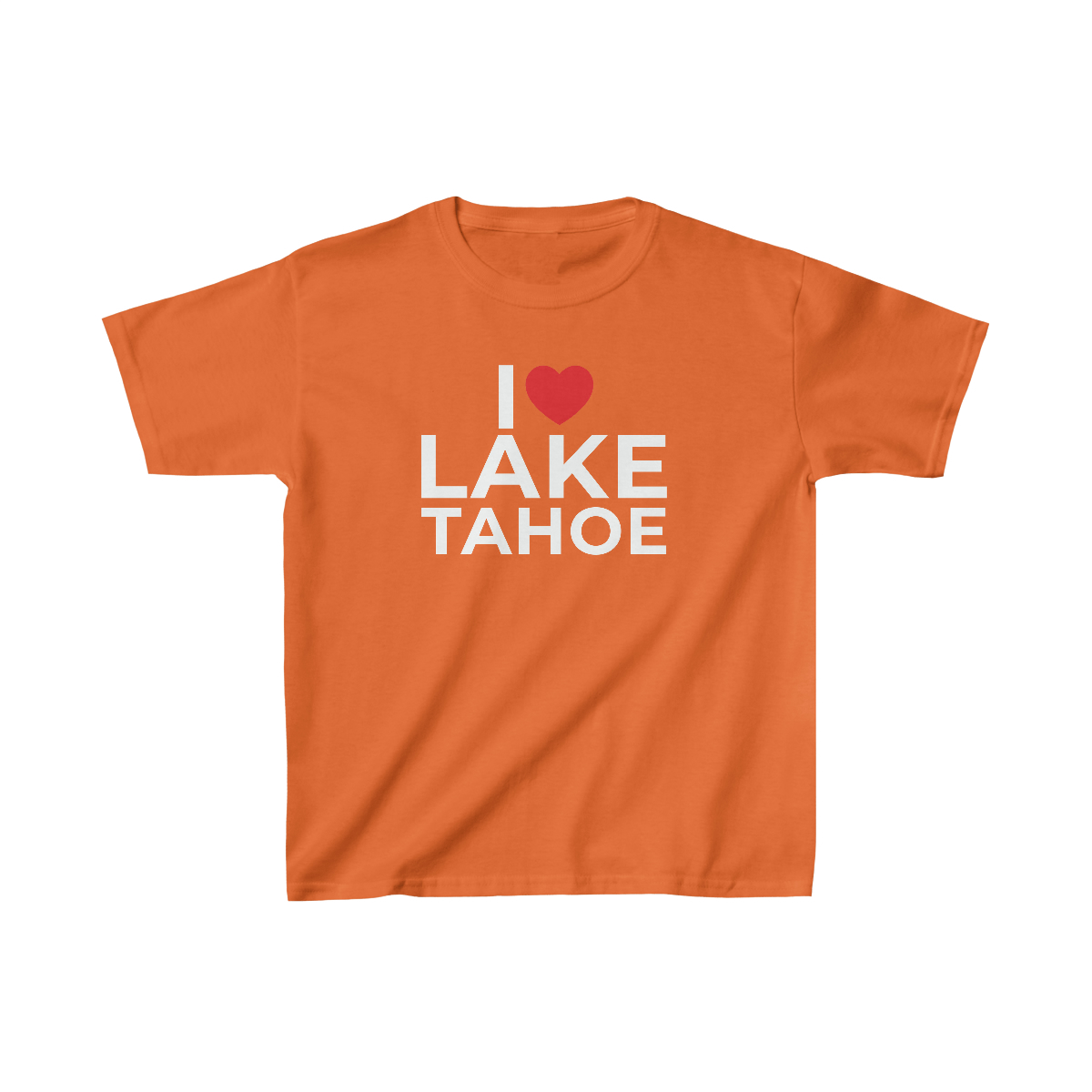 I Love Lake Tahoe Kids Tee - Image 11