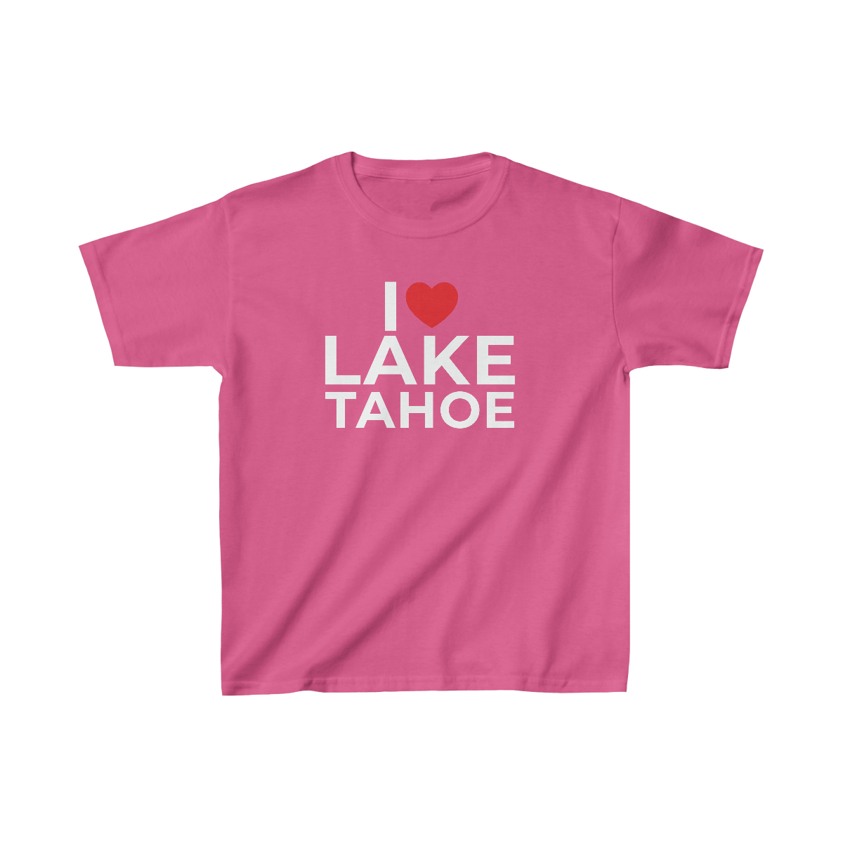I Love Lake Tahoe Kids Tee - Image 33
