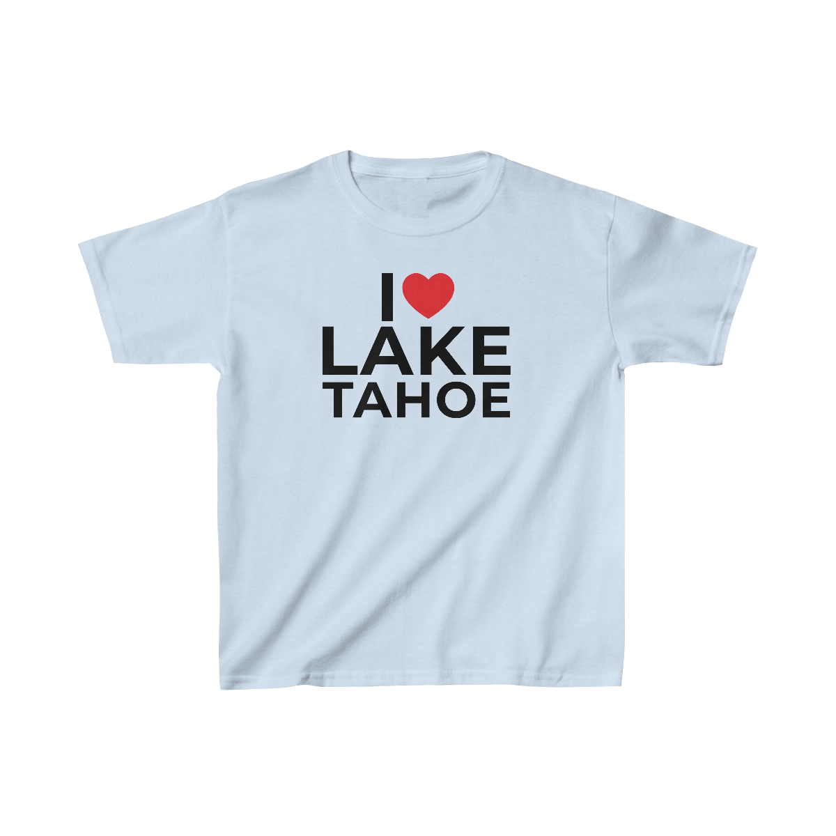 I Love Lake Tahoe Kids Tee - Image 23