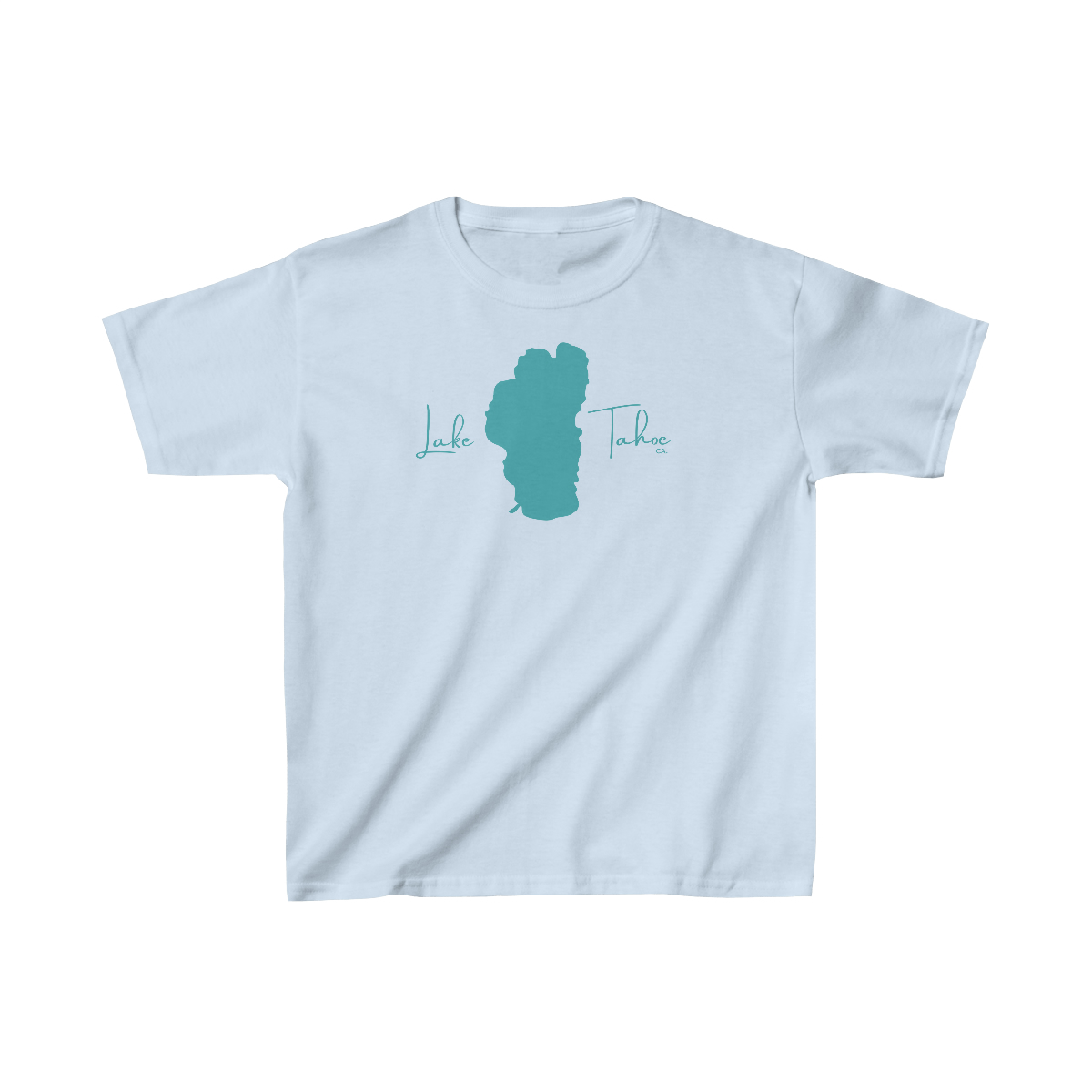 Lake Tahoe CA Lake Kids Tee - Image 23