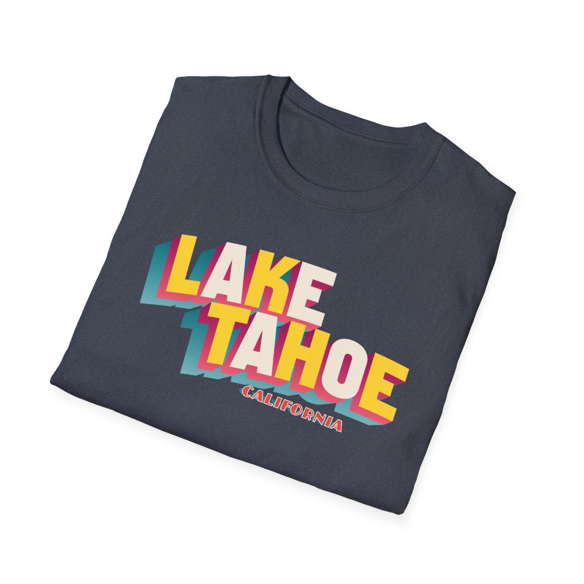 Lake Tahoe Retro T-Shirt - Image 88