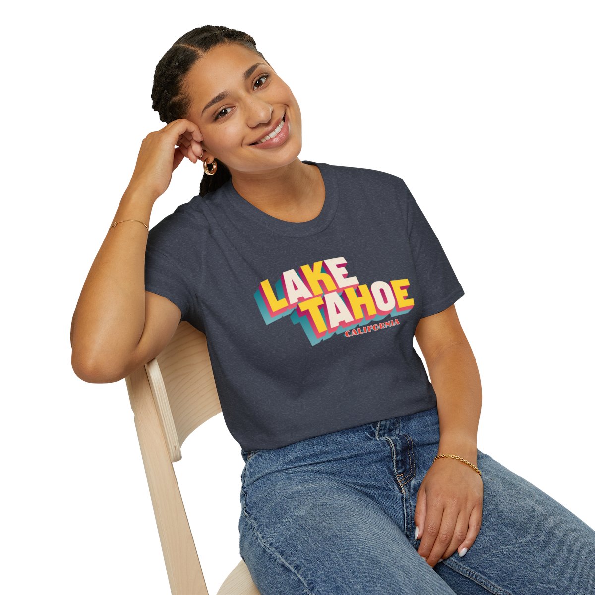 Lake Tahoe Retro T-Shirt - Image 94
