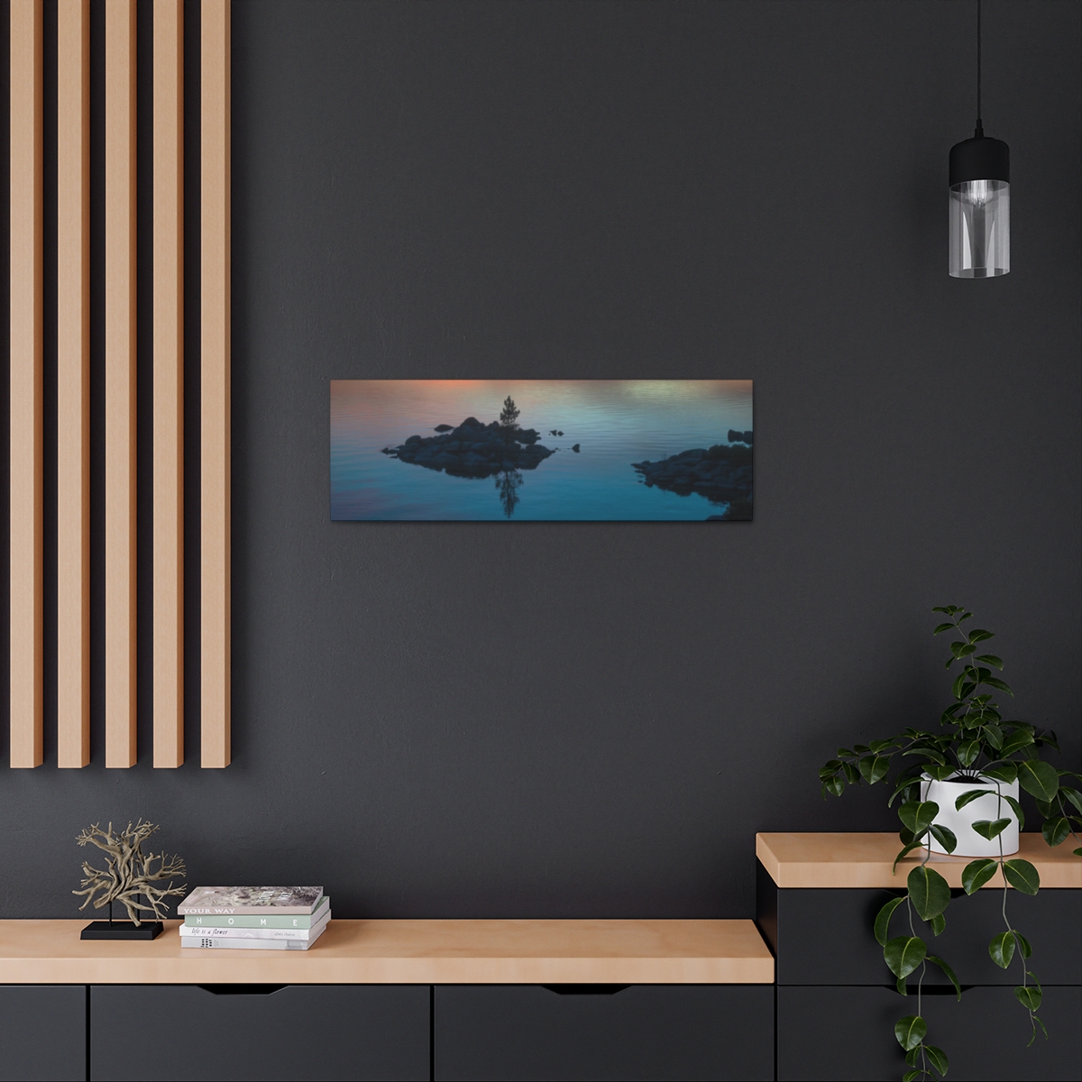 Lake Tahoe Sunset Canvas Print - Image 12