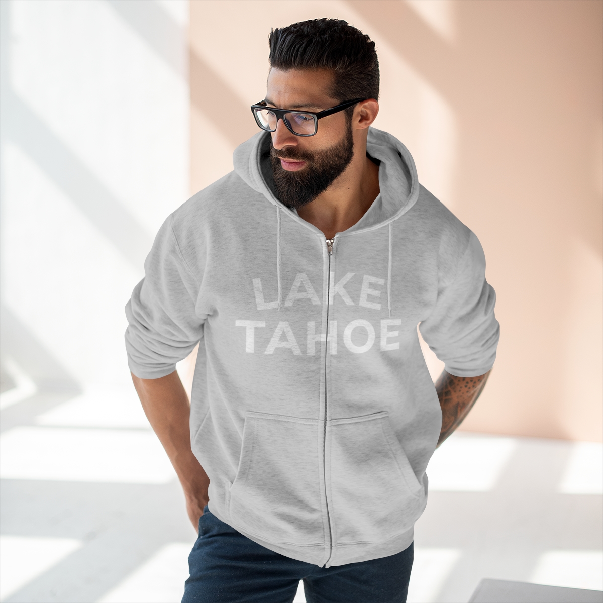 Lake Tahoe Zip Hoodie - Image 5