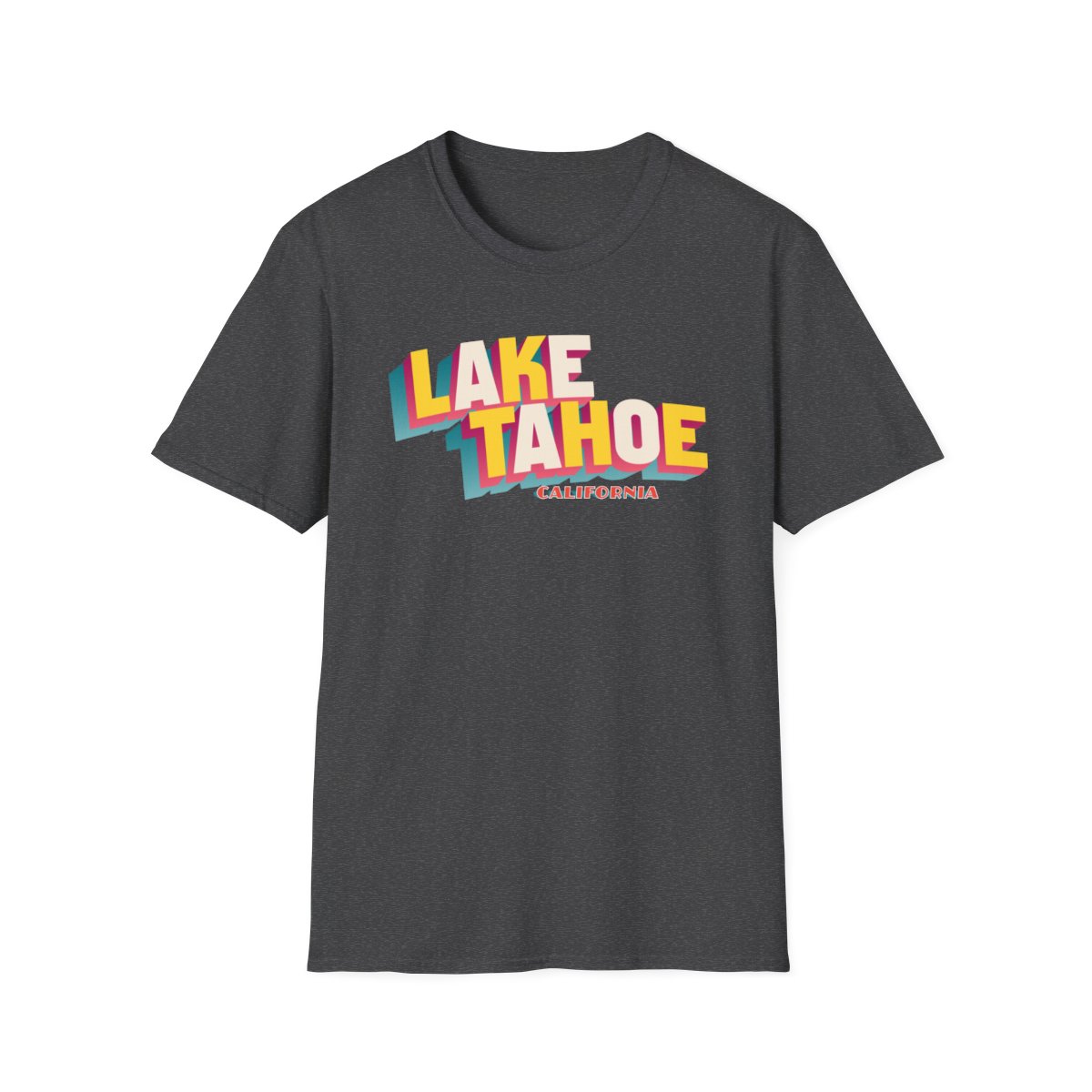 Lake Tahoe Retro T-Shirt - Image 49