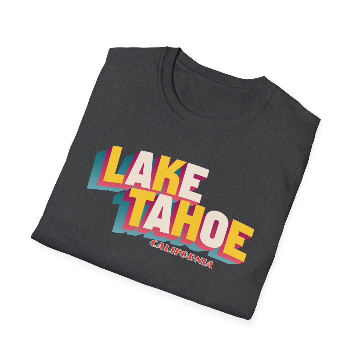 Lake Tahoe Retro T-Shirt - Image 52