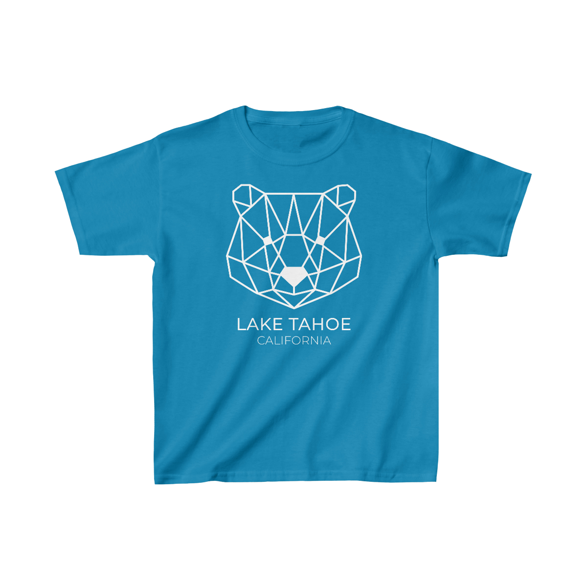 Lake Tahoe Geometric Bear Kids Tee T-shirt
