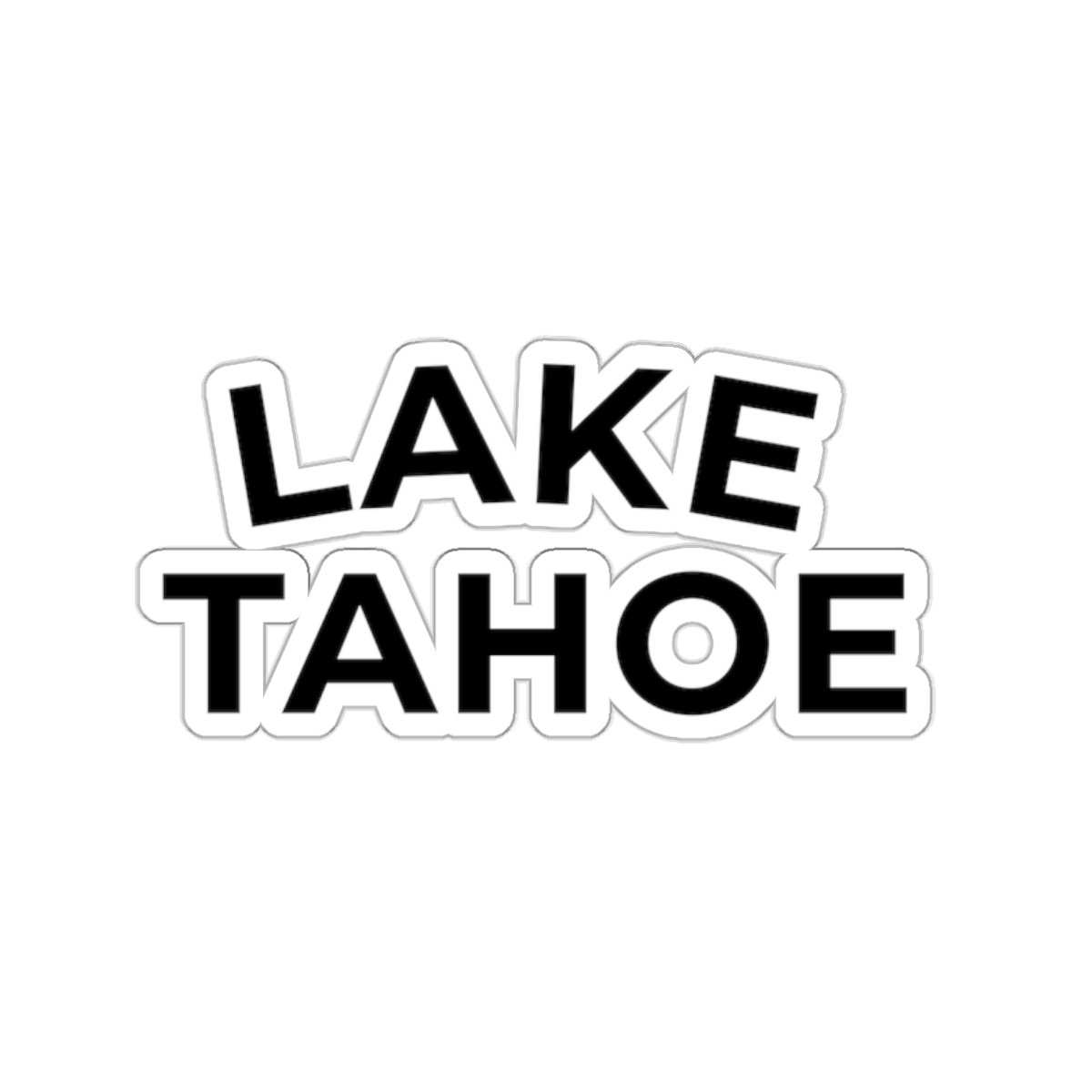 Lake Tahoe Die-Cut Stickers - Image 4
