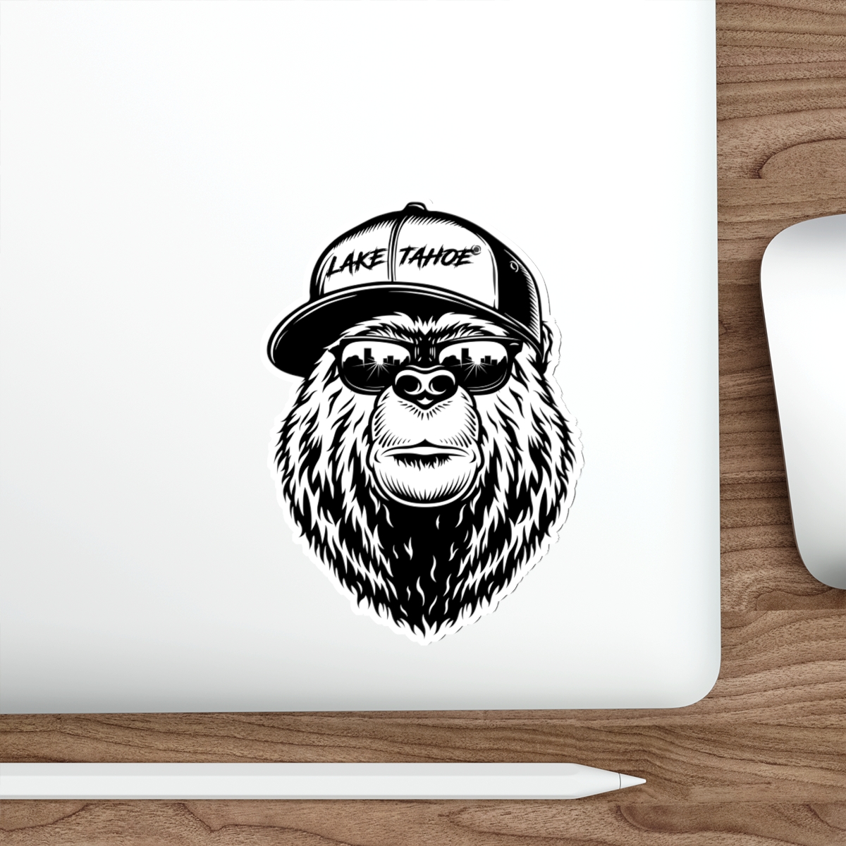 Lake Tahoe Rad Bear Sticker - Image 17