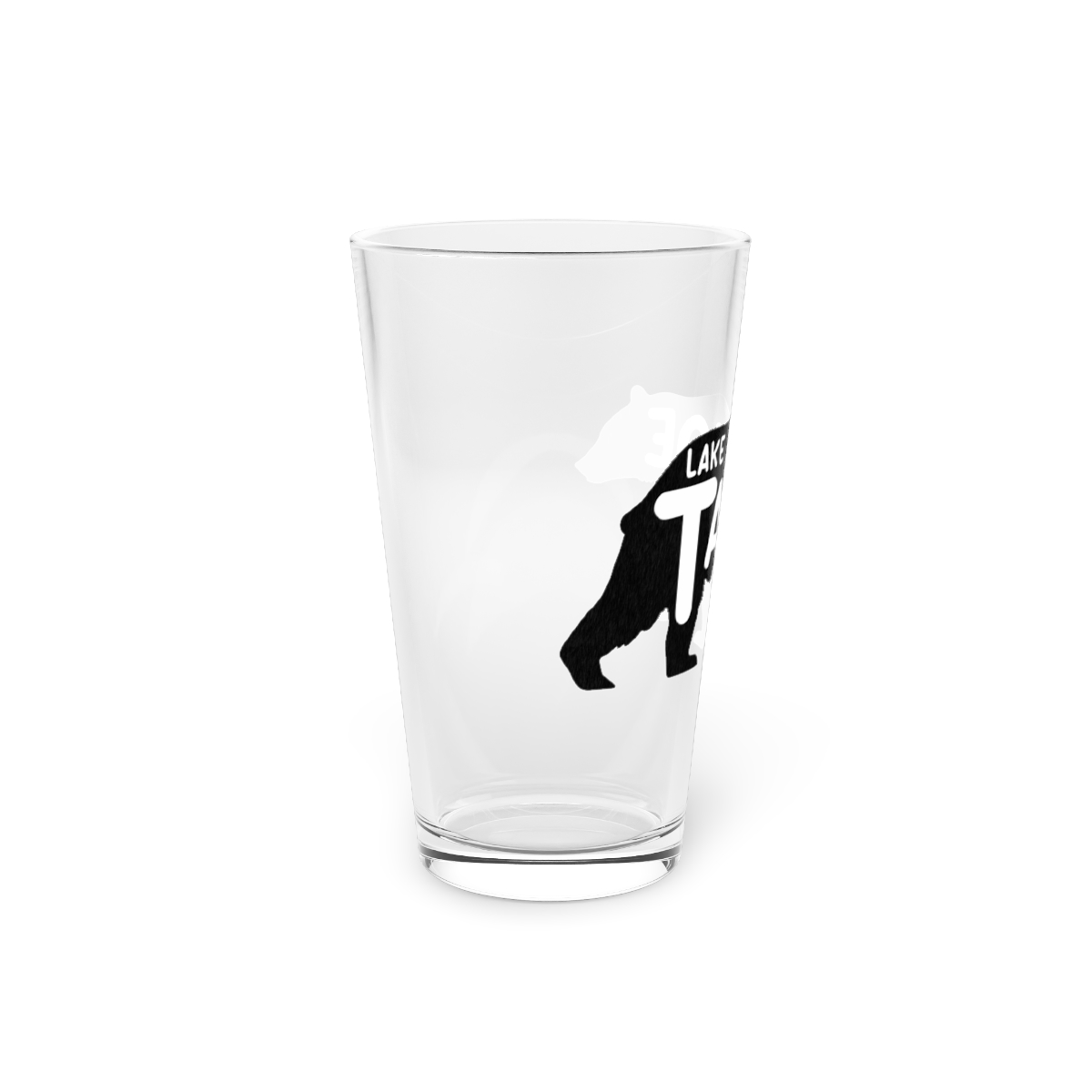 Lake Tahoe Bear Pint Glass - Image 2