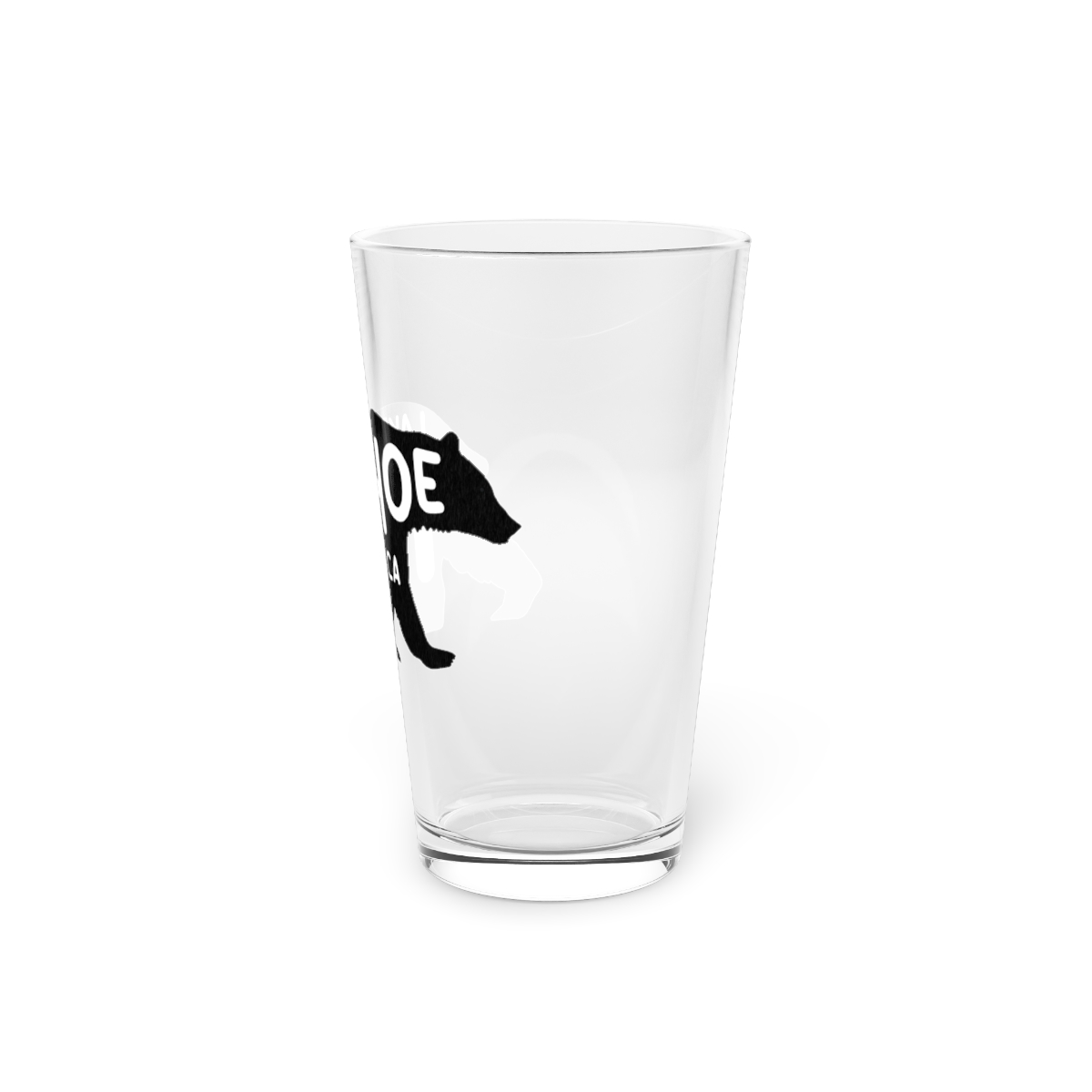 Lake Tahoe Bear Pint Glass - Image 3
