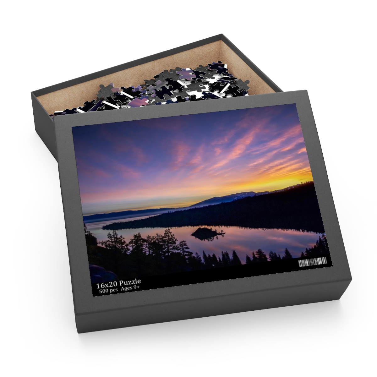 Lake Tahoe Emerald Bay Sunrise Puzzle - Image 3