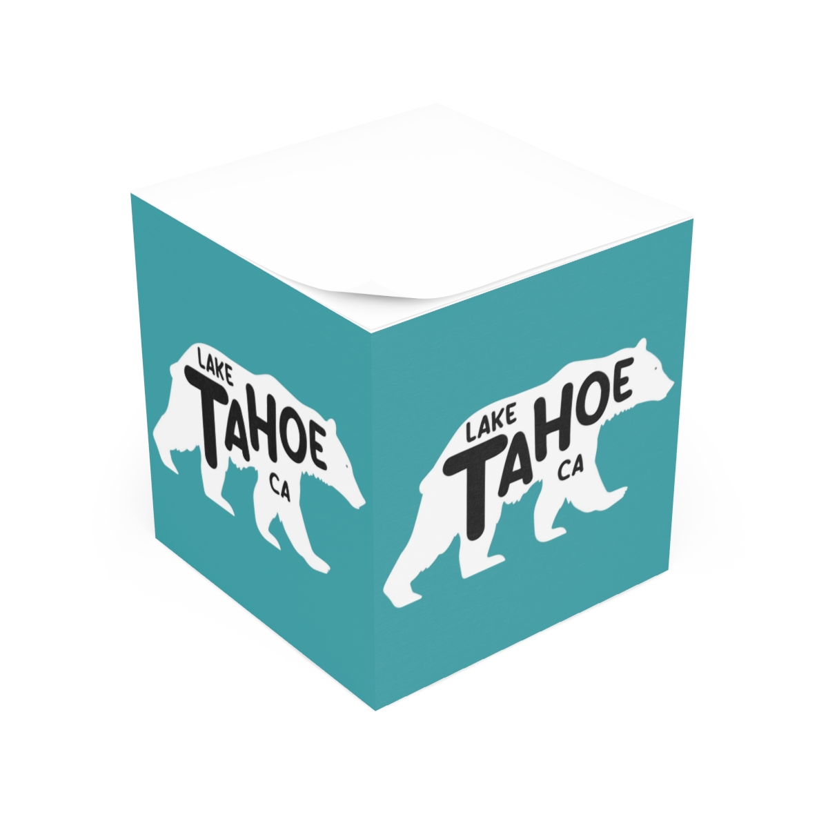 Lake Tahoe Bear Note Cube - Image 3