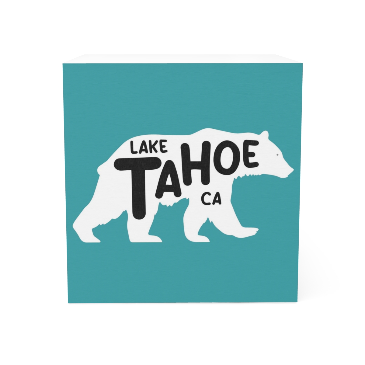Lake Tahoe Bear Note Cube - Image 2