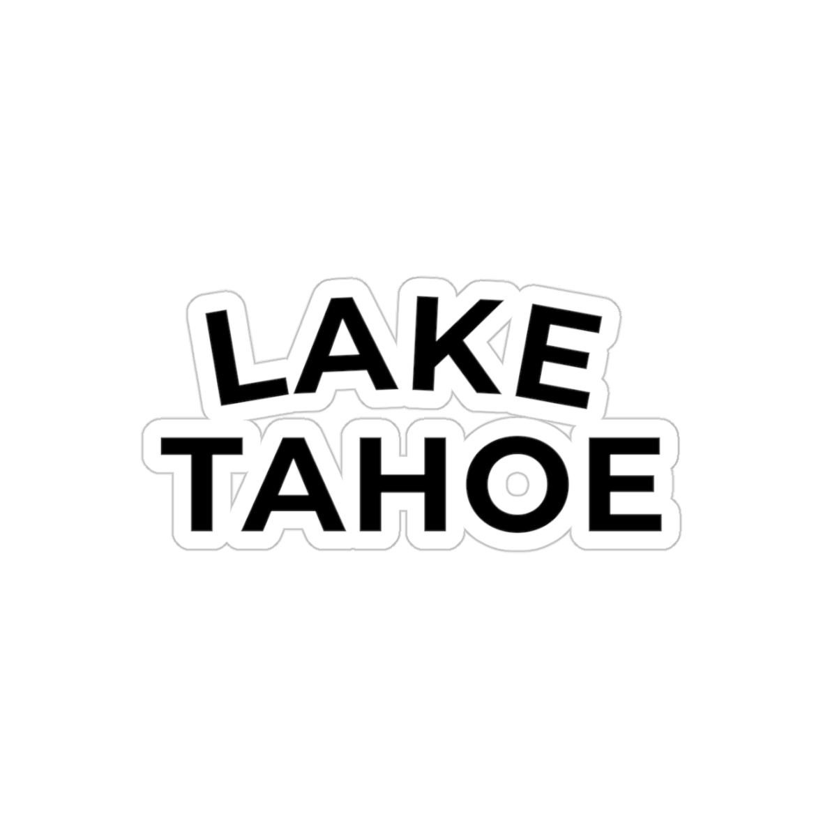 Lake Tahoe Outdoor Sticker - Image 4