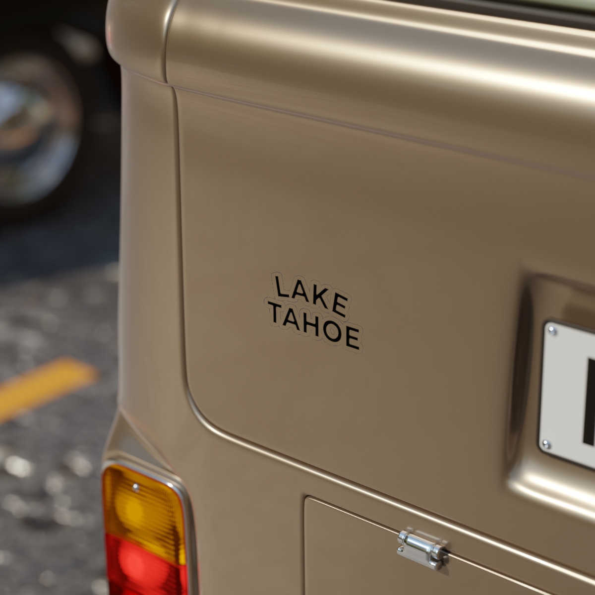 Lake Tahoe Outdoor Sticker - Image 8