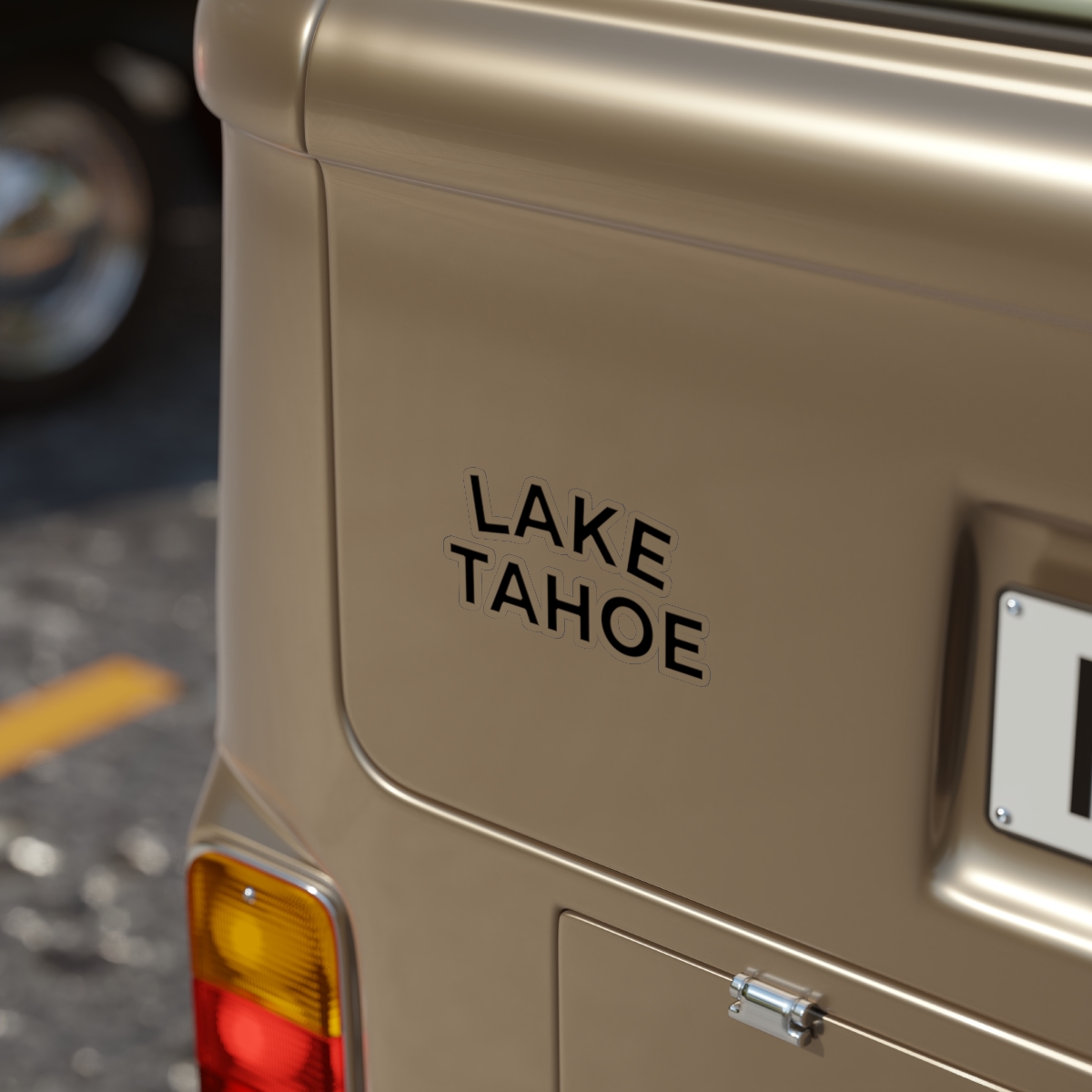 Lake Tahoe Outdoor Sticker - Image 3