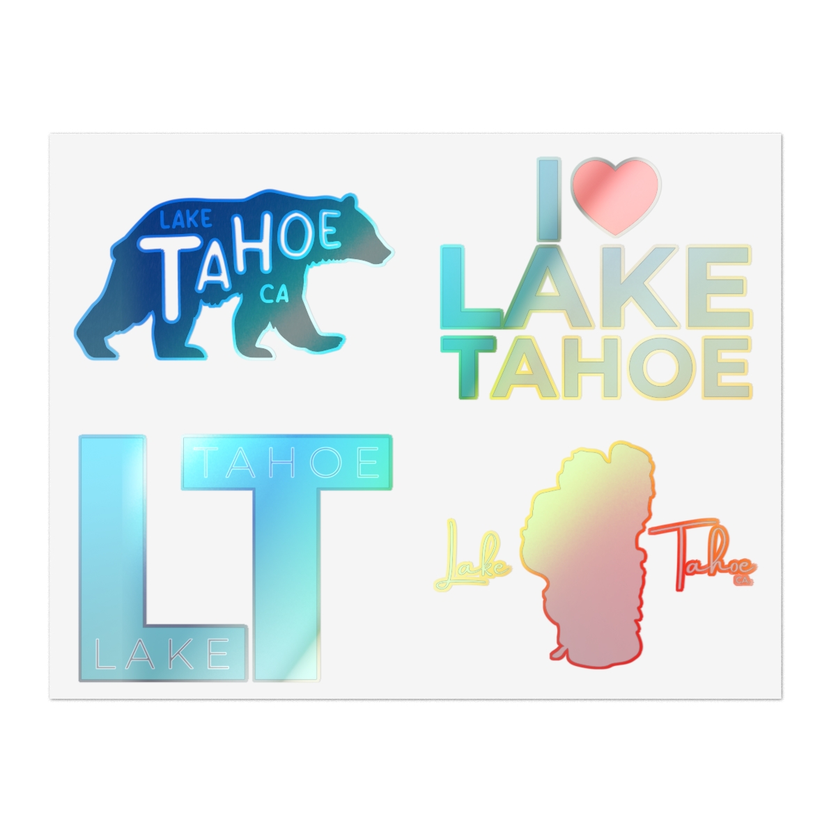 Lake Tahoe Sticker Sheet - Image 13