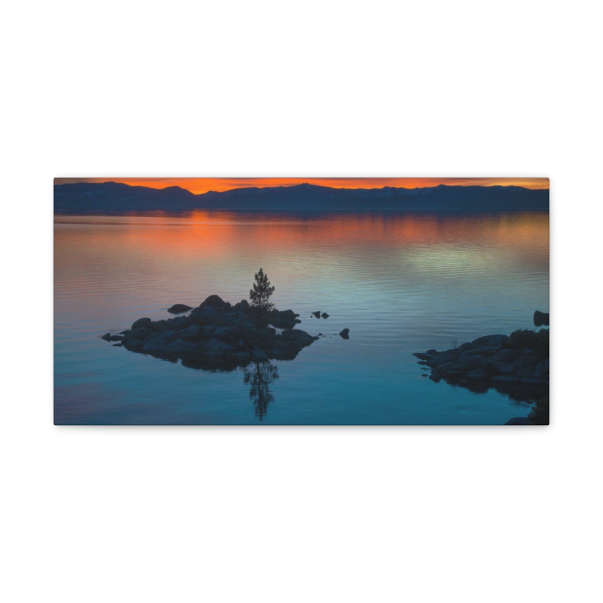 Lake Tahoe Sunset Canvas Print - Image 15