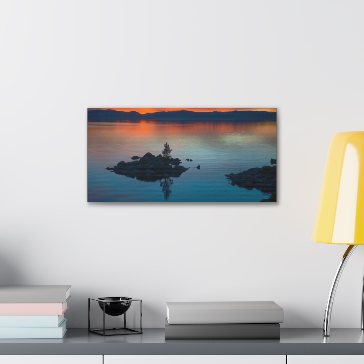 Lake Tahoe Sunset Canvas Print - Image 18