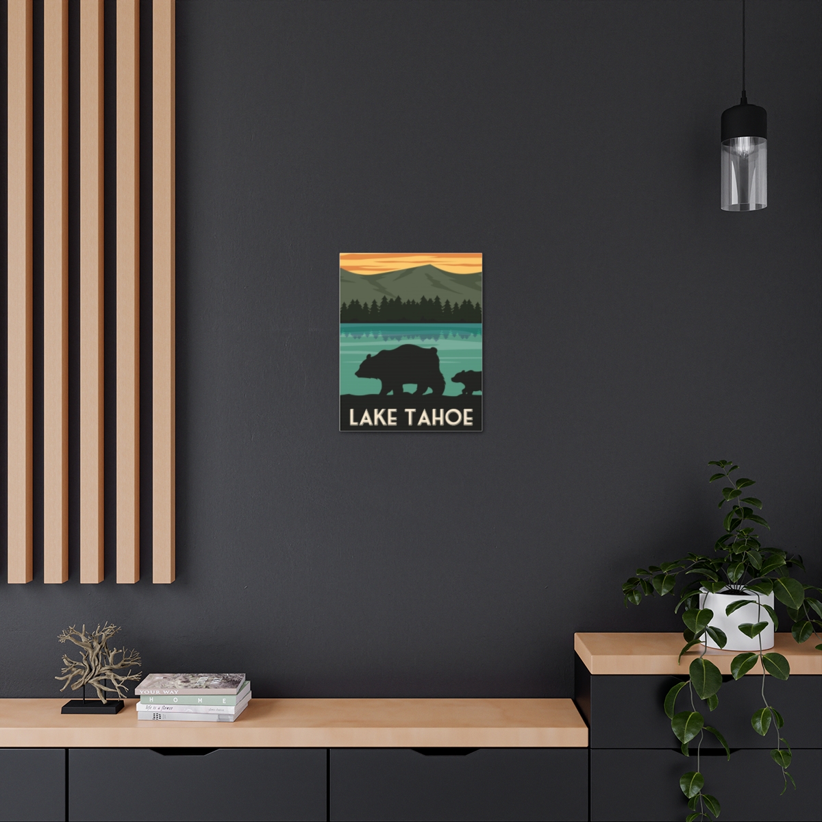 Lake Tahoe Bear Canvas Print - Image 19