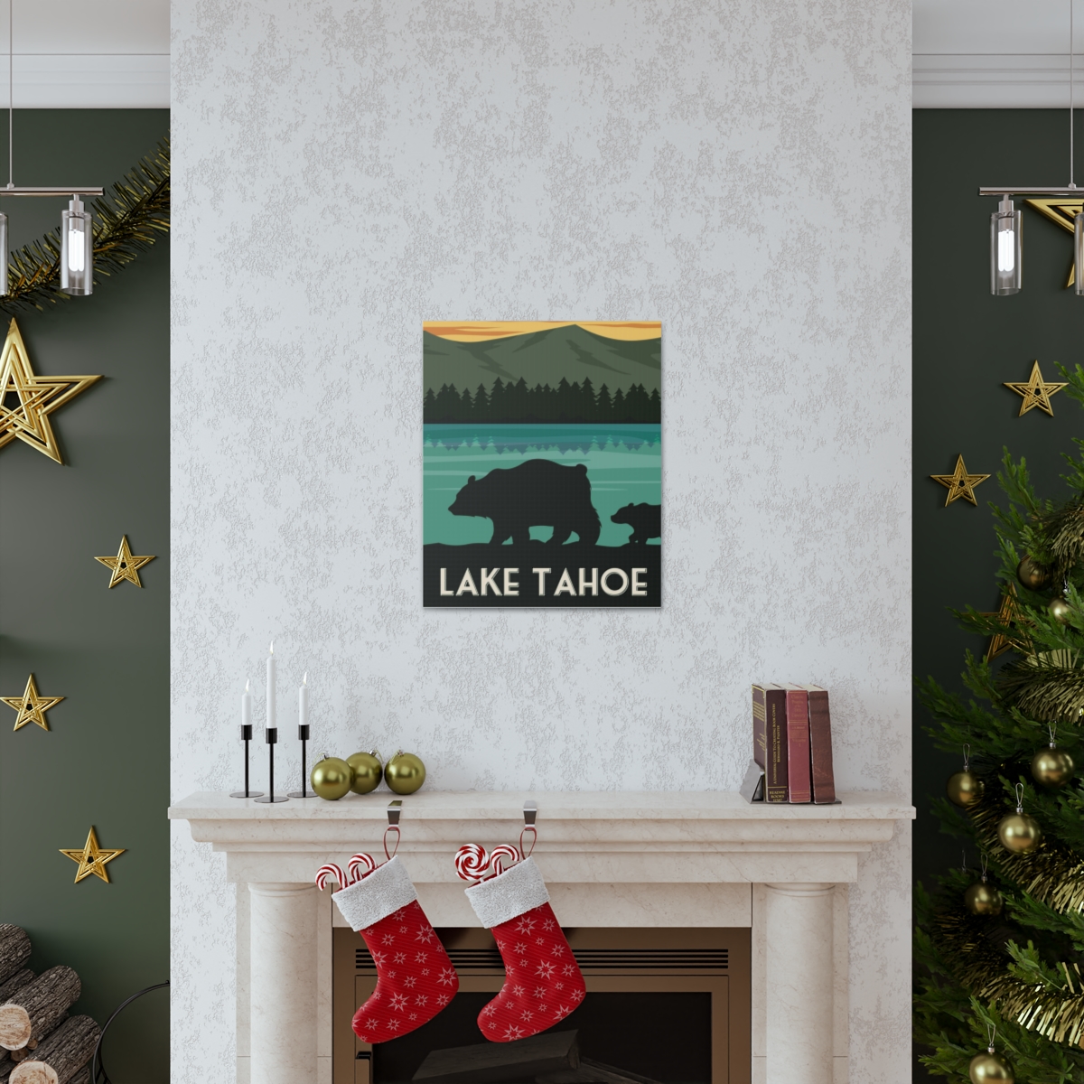 Lake Tahoe Bear Canvas Print - Image 27