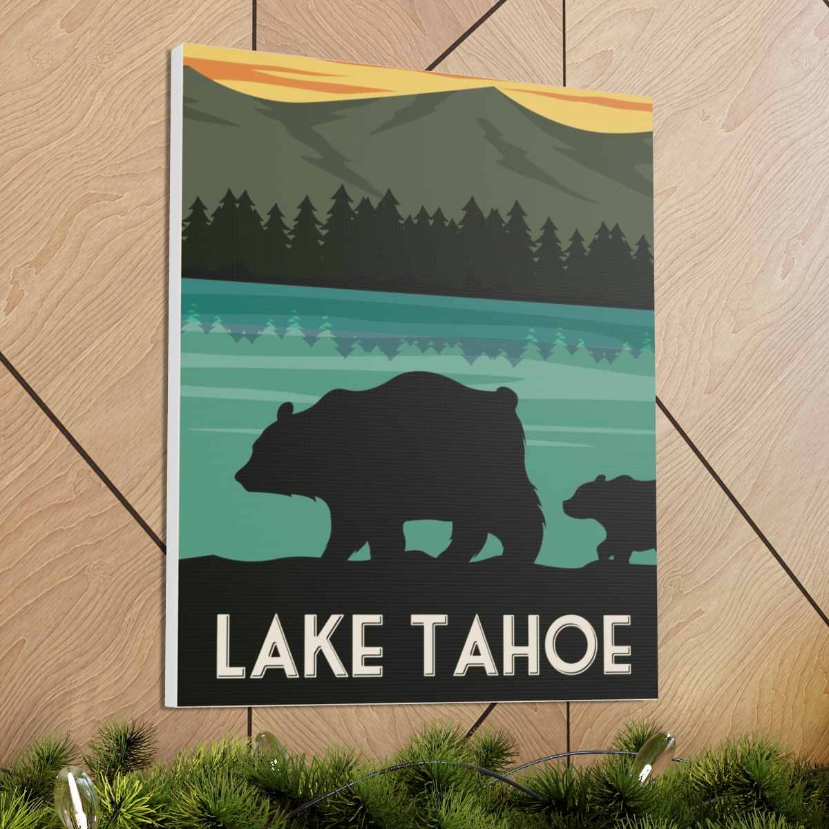Lake Tahoe Bear Canvas Print - Image 28