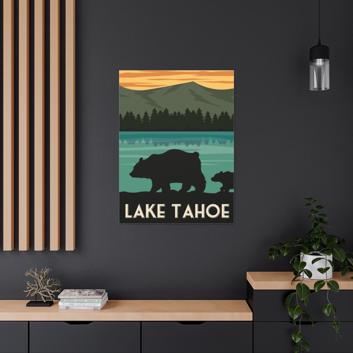 Lake Tahoe Bear Canvas Print - Image 5