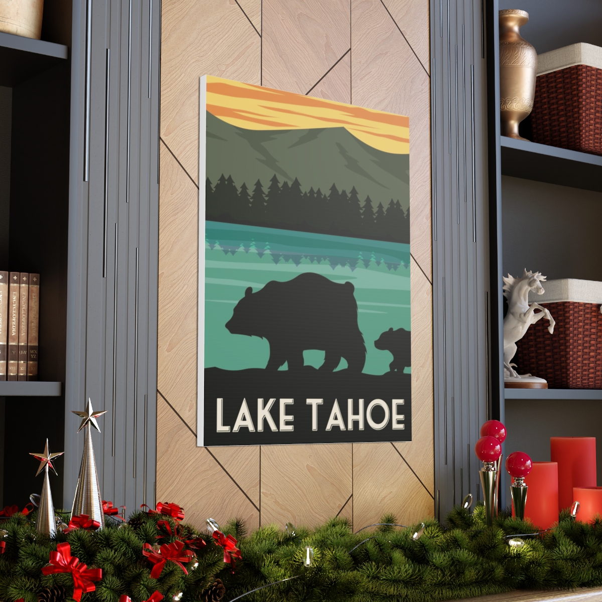 Lake Tahoe Bear Canvas Print - Image 7