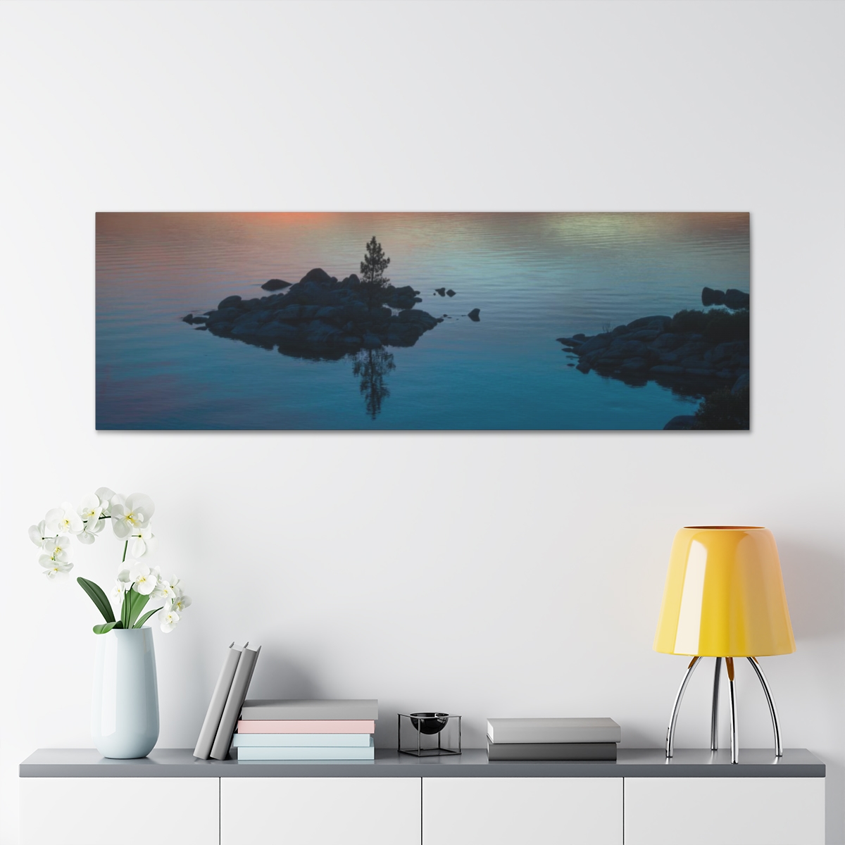 Lake Tahoe Sunset Canvas Print - Image 39