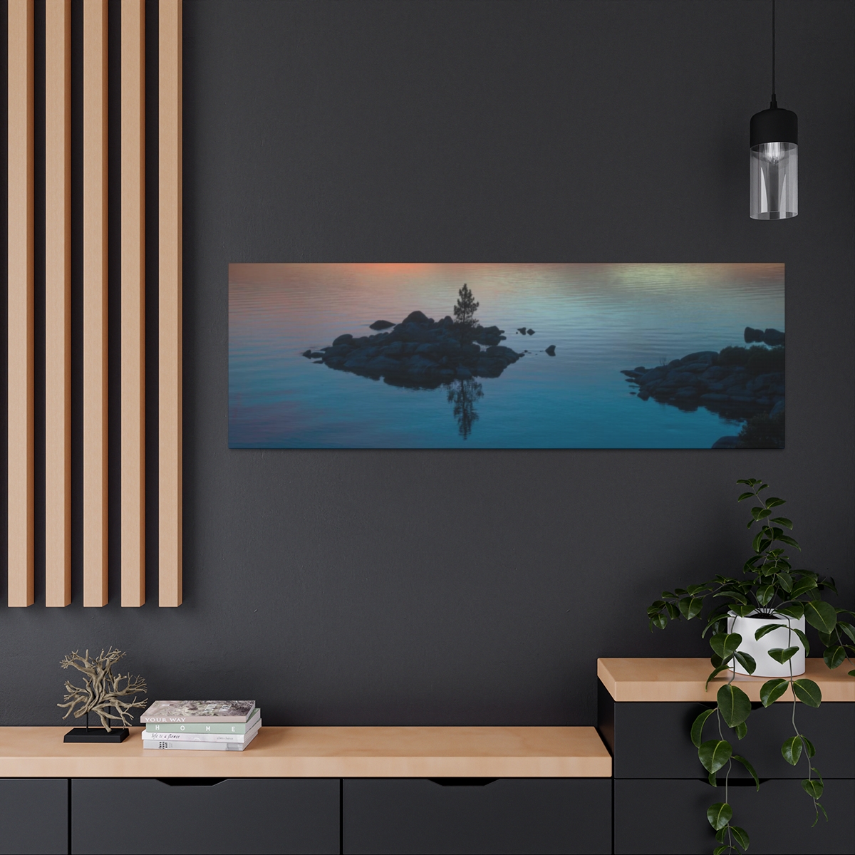 Lake Tahoe Sunset Canvas Print - Image 40