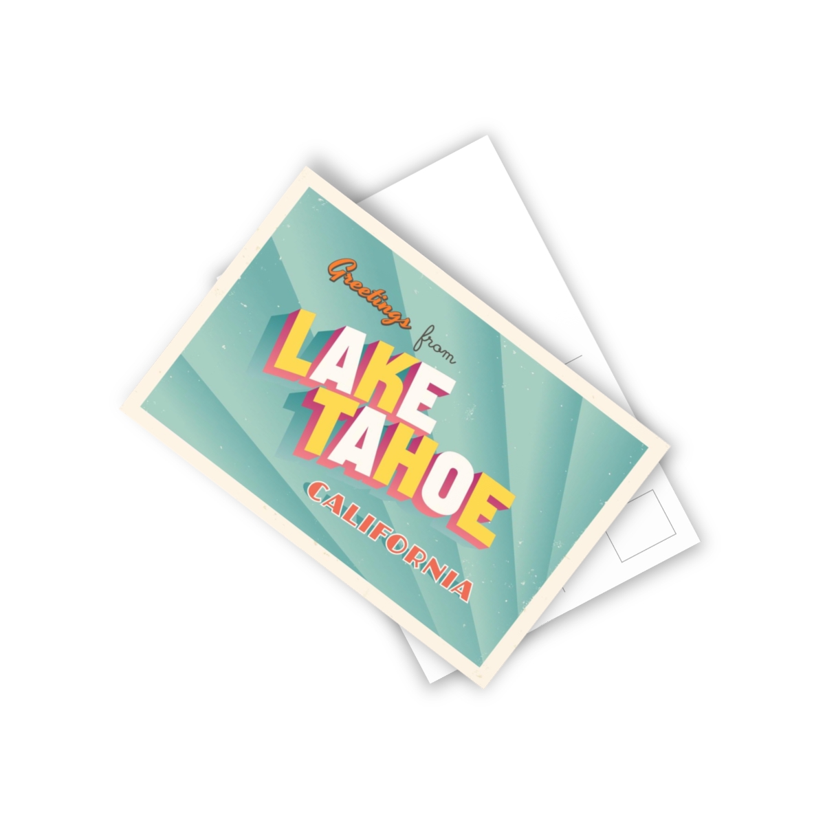 Greetings From Lake Tahoe Postcard - 10 Pack - Image 3