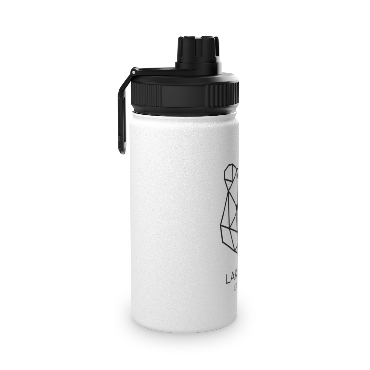 Lake Tahoe Geometric Bear Sports Water Bottle - Image 10