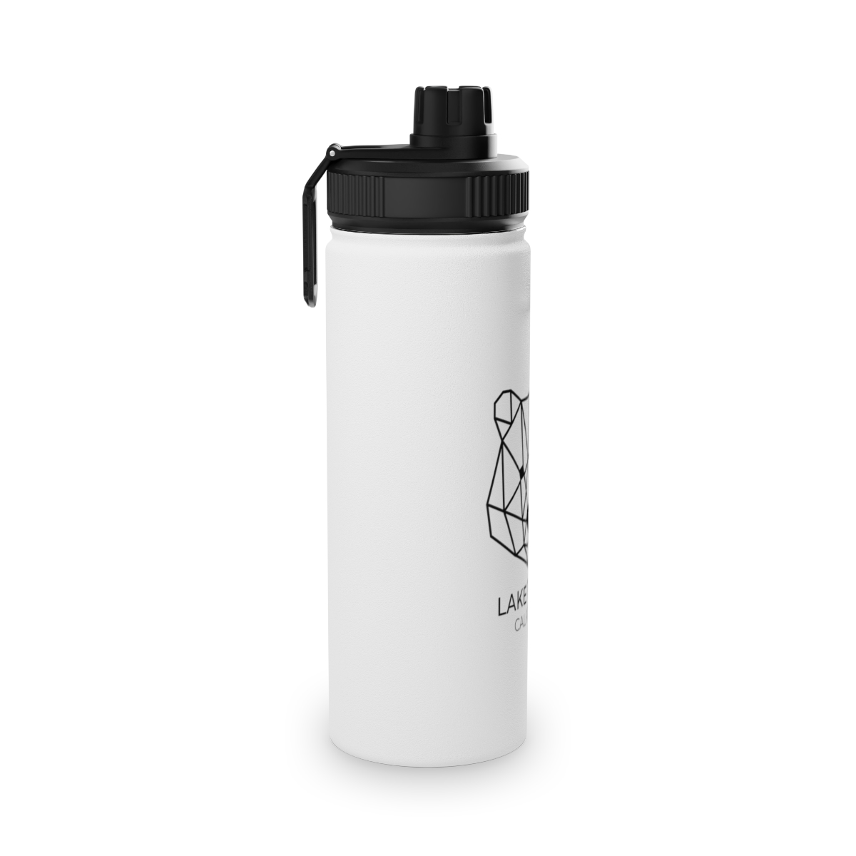Lake Tahoe Geometric Bear Sports Water Bottle - Image 17