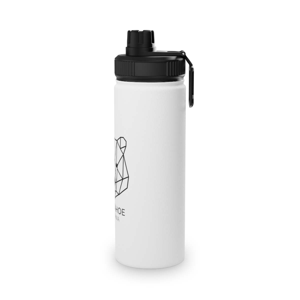 Lake Tahoe Geometric Bear Sports Water Bottle - Image 18