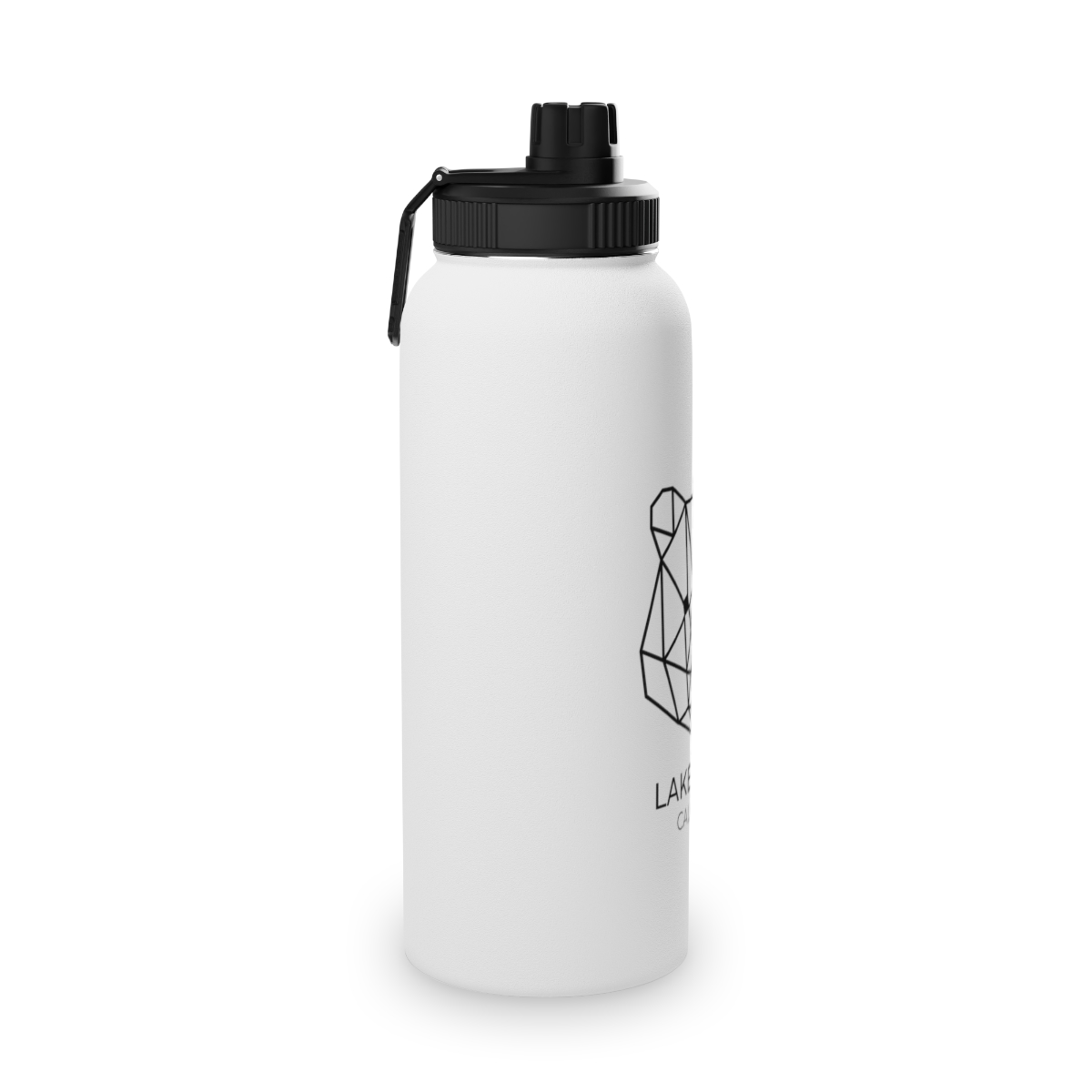 Lake Tahoe Geometric Bear Sports Water Bottle - Image 3