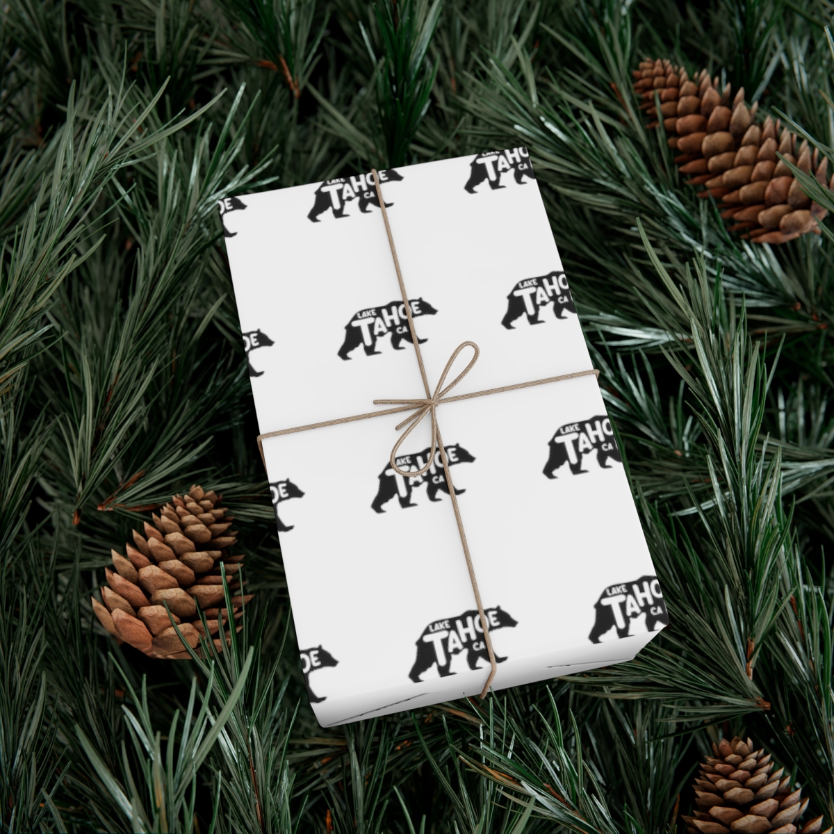 Lake Tahoe Bear Wrapping Paper - Image 8