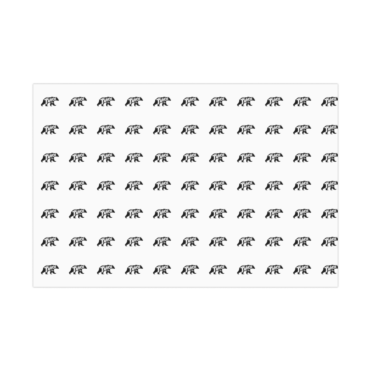 Lake Tahoe Bear Wrapping Paper - Image 9